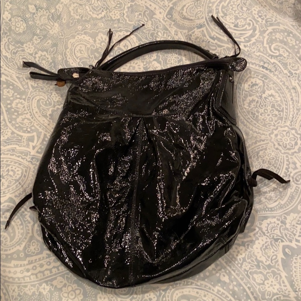 Shiny Leather Francesco Biasia Purse